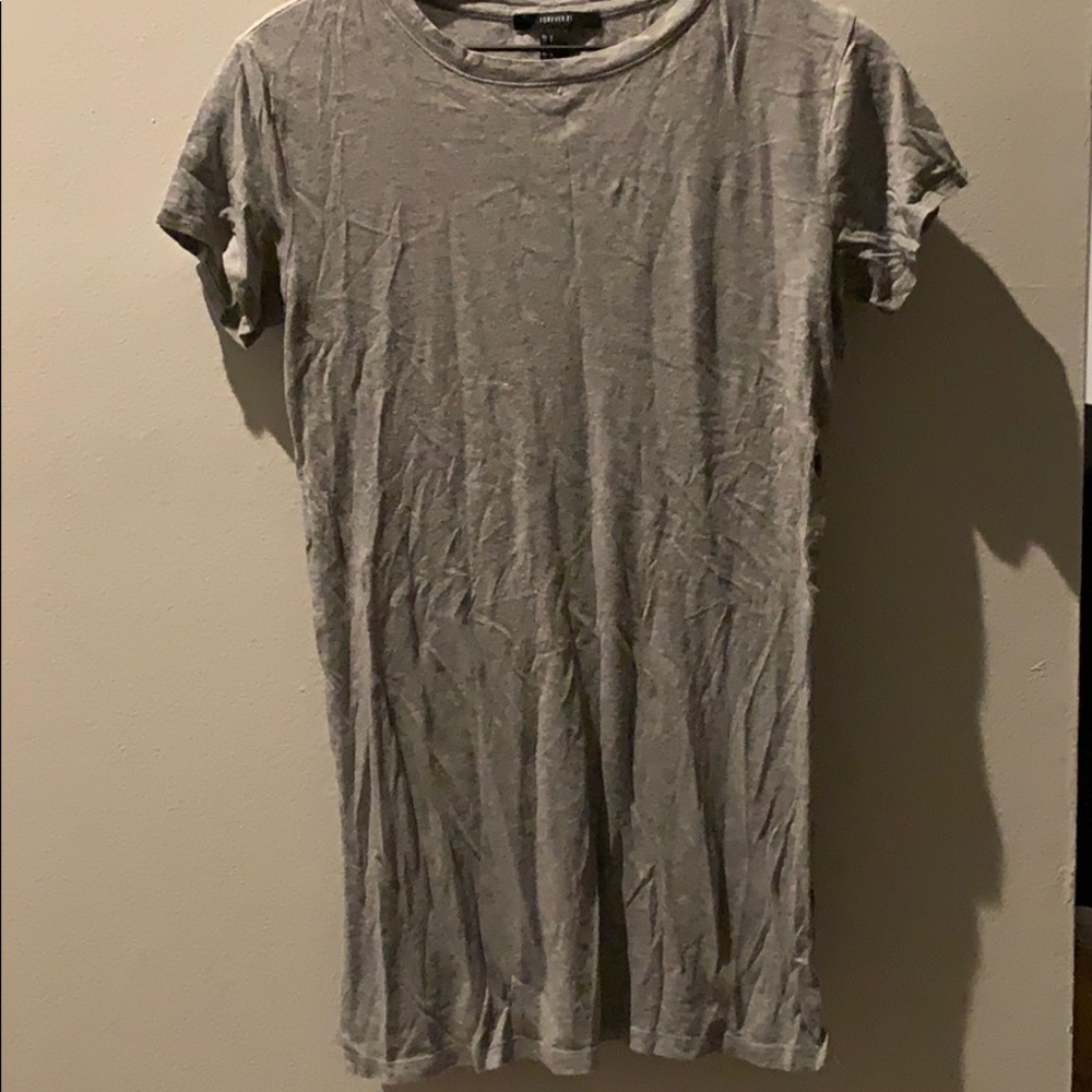 Long Gray Shirt